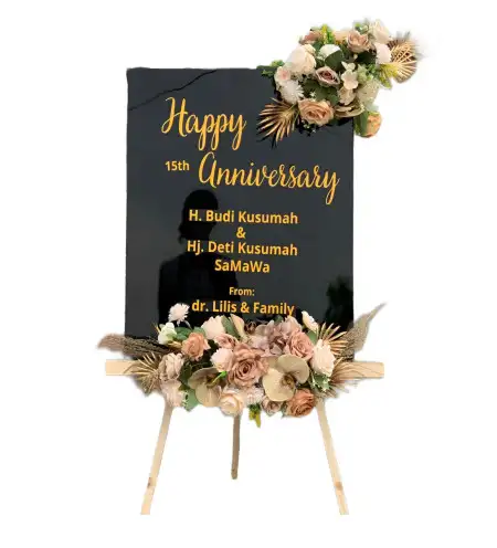 Papan Bunga Akrilik Pahlawan