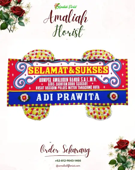 Papan Bunga Ucapan Selamat Pahlawan